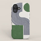 Sage Modern Composition  iPhone Case Gallery Image 1