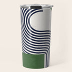 Sage Modern Composition  Travel Mug Gallery Image 1