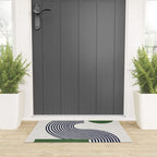 Sage Modern Composition  Welcome Mat Gallery Image 3