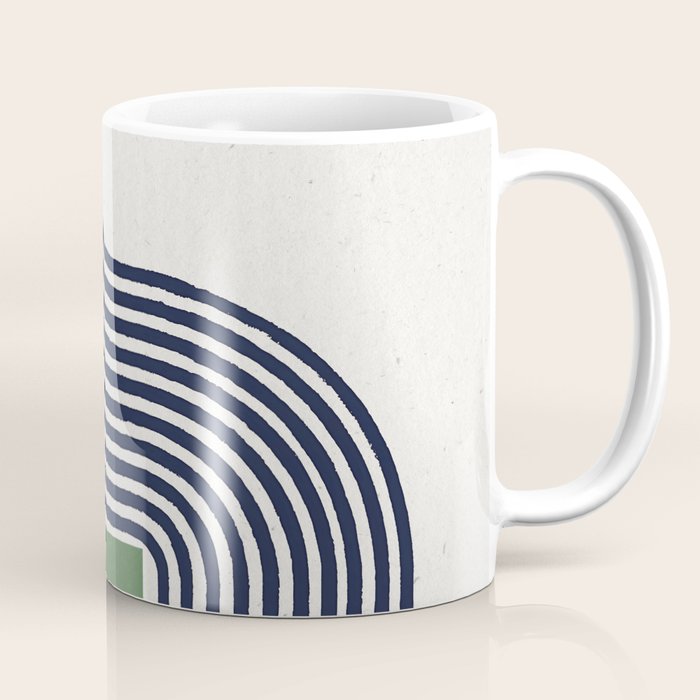 Sage Modern Composition  Coffee Mug Gallery Image 1