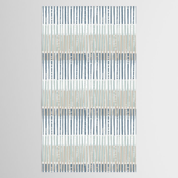 City life geometrics beams soft grey Tablecloth Gallery Image 2