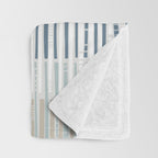City life geometrics beams soft grey Throw Blanket Gallery Image 3