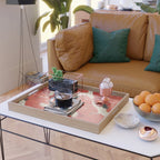 Red Cranesin Kimono Serving Tray Gallery Image 2