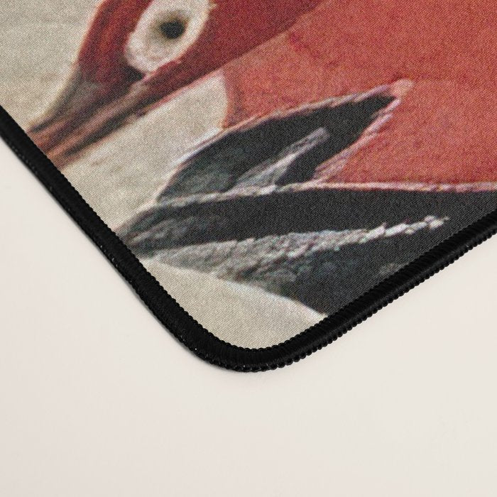 Red Cranesin Kimono Desk Mat Gallery Image 4