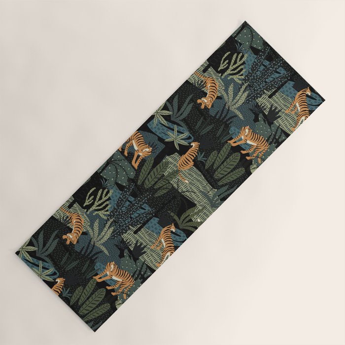 Tiger Jungle Yoga Mat Gallery Image 1