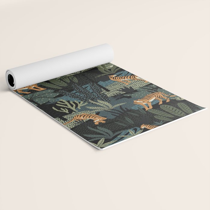 Tiger Jungle Yoga Mat Gallery Image 2