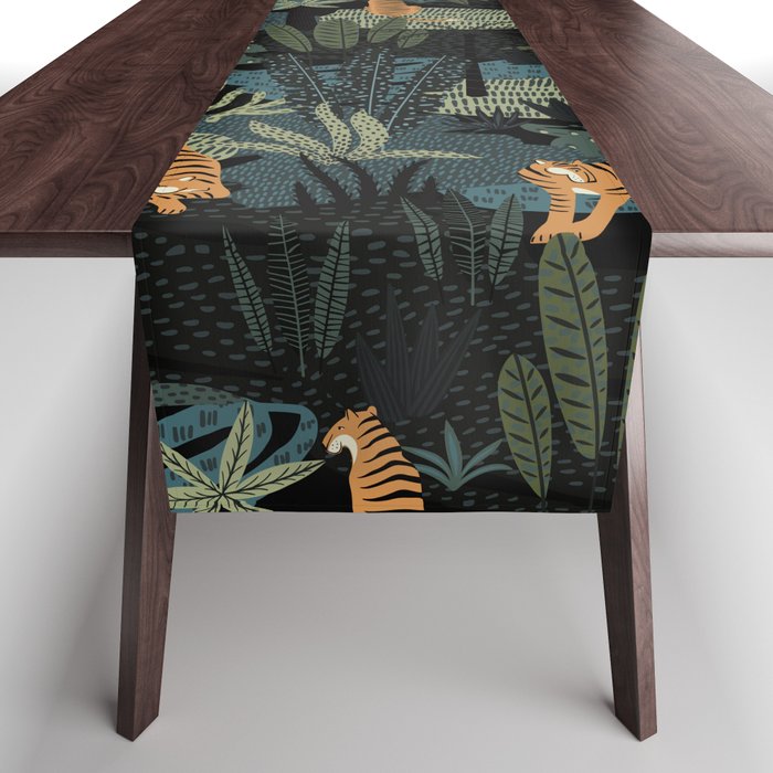Tiger Jungle Table Runner Gallery Image 1