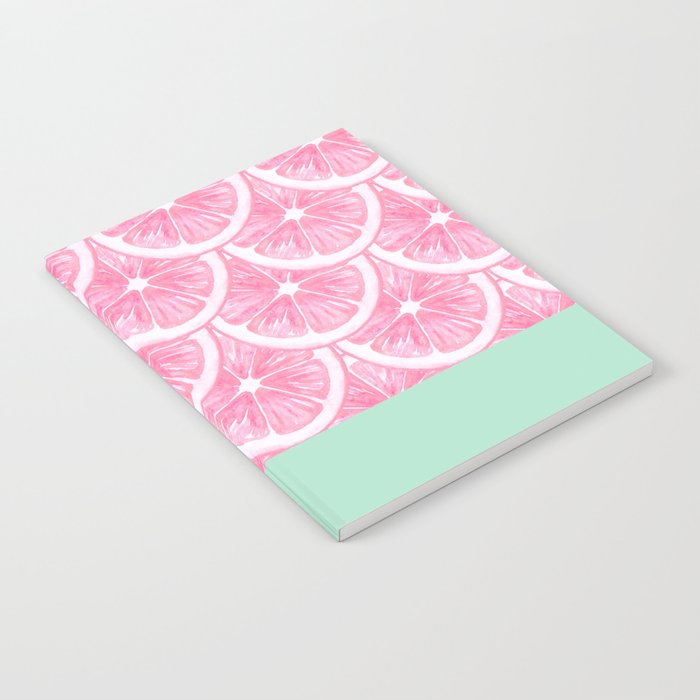 Zesty splice - pink grapefruit Notebook Gallery Image 2