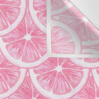 Zesty splice - pink grapefruit Wall Tapestry Gallery Image 3