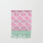 Zesty splice - pink grapefruit Wall Hanging Gallery Image 1