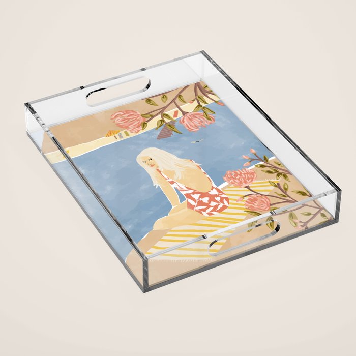 Summer Hiding Acrylic Tray Gallery Image 1