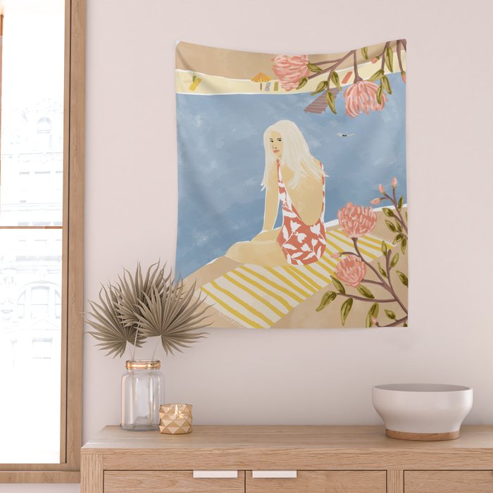 Summer Hiding Wall Tapestry Gallery Image 2
