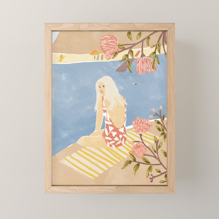 Summer Hiding Mini Art Print Gallery Image 1