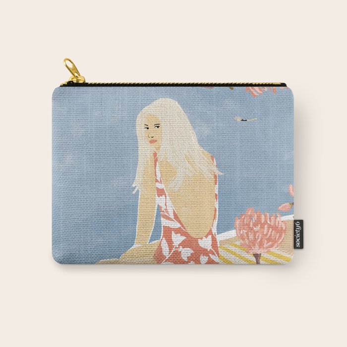 Summer Hiding Carry All Pouch Gallery Image 1