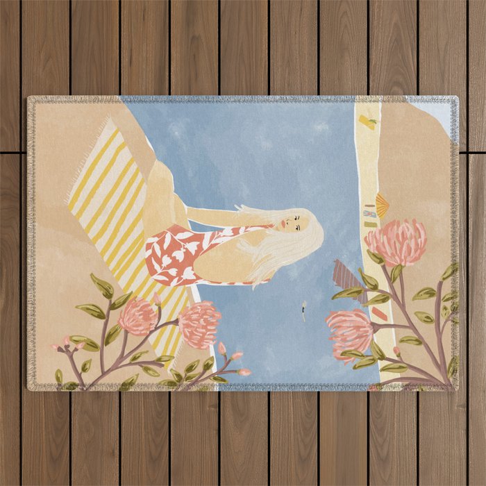 Summer Hiding Outdoor Rug Gallery Image 1