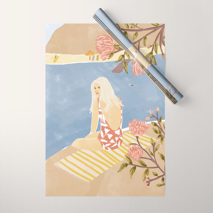 Summer Hiding Wrapping Paper Gallery Image 1