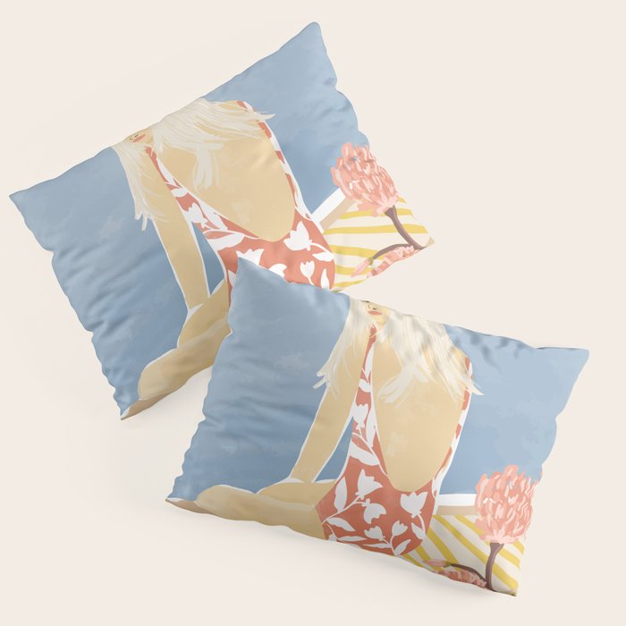 Summer Hiding Pillow Sham Gallery Image 1
