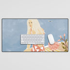 Summer Hiding Desk Mat Gallery Image 1