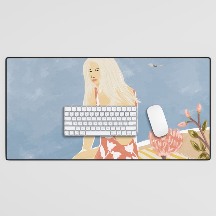 Summer Hiding Desk Mat Gallery Image 1