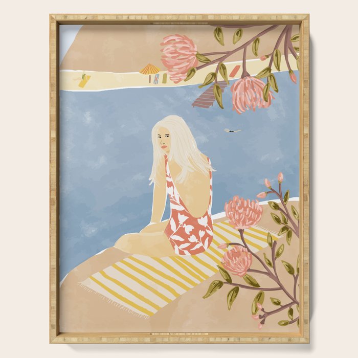 Summer Hiding Serving Tray Gallery Image 1