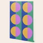 Color Block Abstract III Wallpaper Gallery Image 2