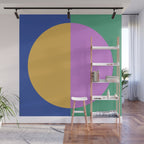 Color Block Abstract III Wall Mural Gallery Image 1