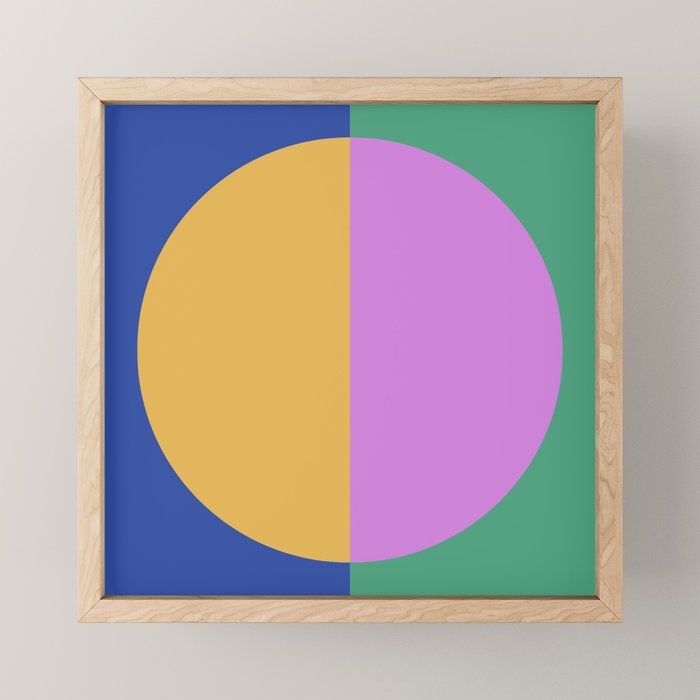 Color Block Abstract III Mini Art Print Gallery Image 1