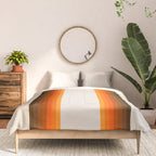 Retro Golden Rainbow - Straight Comforter Gallery Image 3