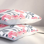 Cherry Blossoms - Pink & Black Palette Pillow Sham Gallery Image 3