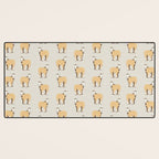 Whimsical Zebra Desk Mat Gallery Image 3