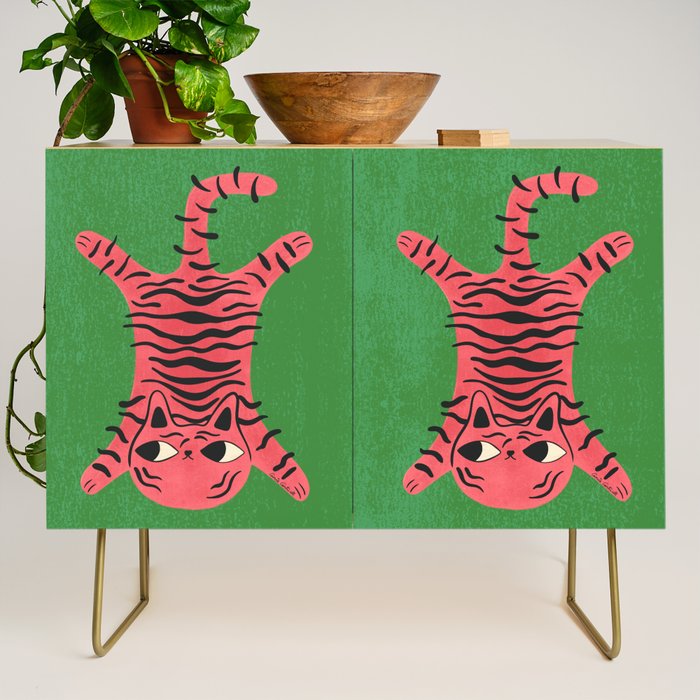 Silly Cat Rug Credenza Gallery Image 1