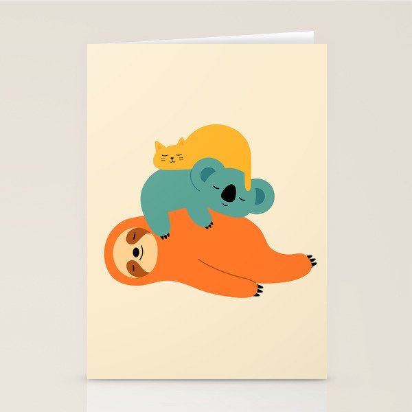 Being Lazy Stationery Card Gallery Image 1