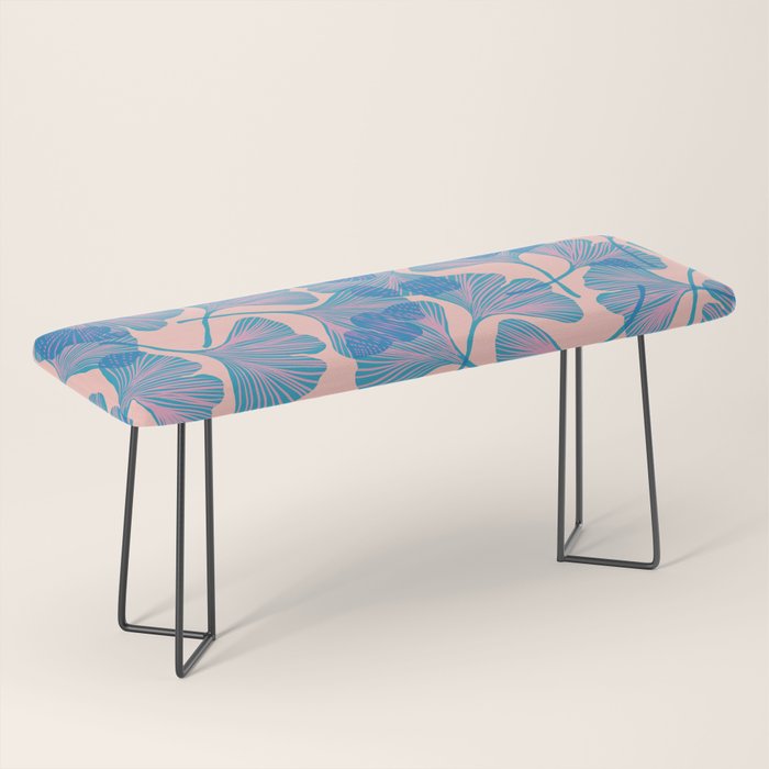 Abstraction_Ginkgo_Pattern_Minimalism_002 Bench Gallery Image 1