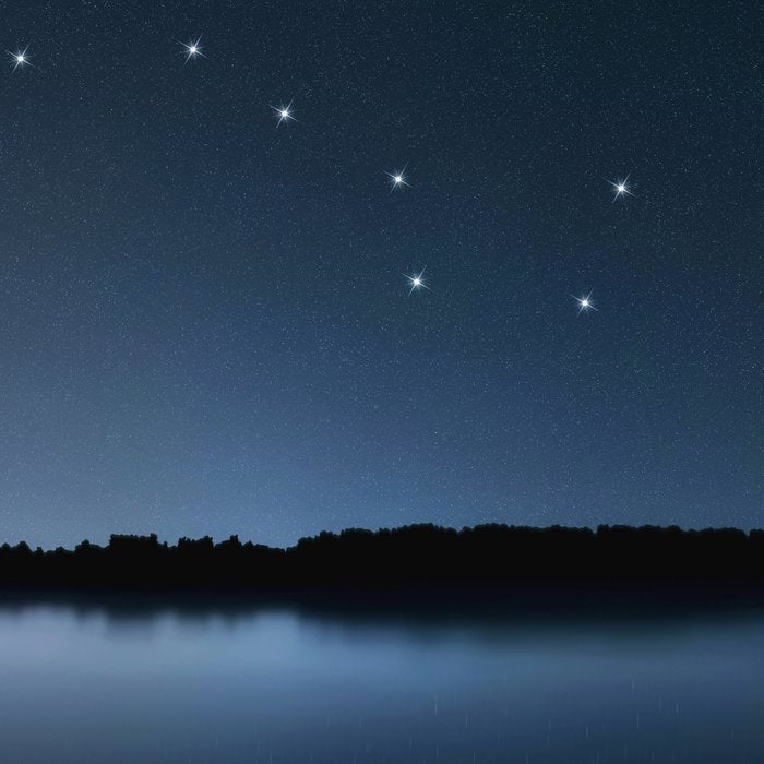 Big Dipper, Ursa Major star constellation, Night sky, Cluster of stars, Deep space Coffee Mug Gallery Image 2