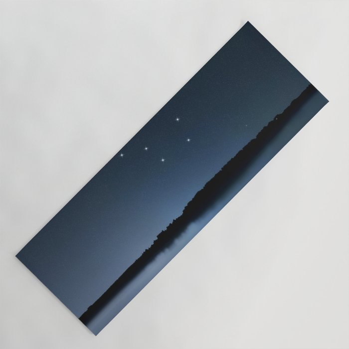 Big Dipper, Ursa Major star constellation, Night sky, Cluster of stars, Deep space Yoga Mat Gallery Image 1