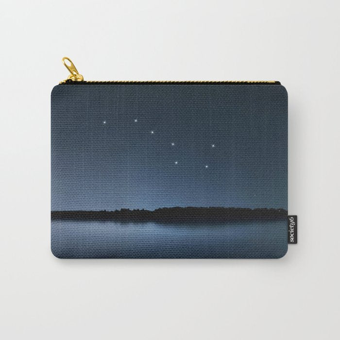 Big Dipper, Ursa Major star constellation, Night sky, Cluster of stars, Deep space Carry All Pouch Gallery Image 1
