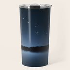 Big Dipper, Ursa Major star constellation, Night sky, Cluster of stars, Deep space Travel Mug Gallery Image 1