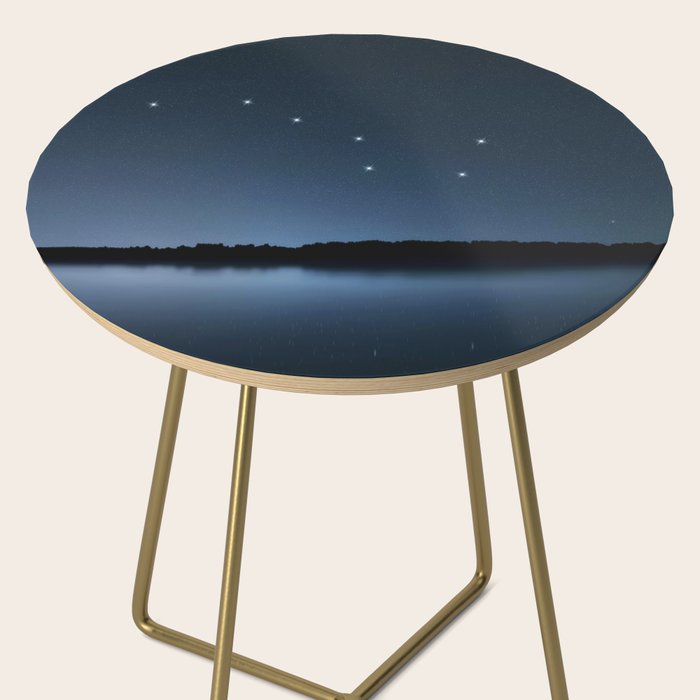 Big Dipper, Ursa Major star constellation, Night sky, Cluster of stars, Deep space Side Table Gallery Image 2
