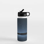 Big Dipper, Ursa Major star constellation, Night sky, Cluster of stars, Deep space Water Bottle Gallery Image 1