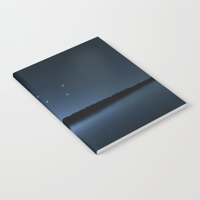 Big Dipper, Ursa Major star constellation, Night sky, Cluster of stars, Deep space Notebook Gallery Image 2