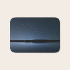 Big Dipper, Ursa Major star constellation, Night sky, Cluster of stars, Deep space Bath Mat Gallery Image 1