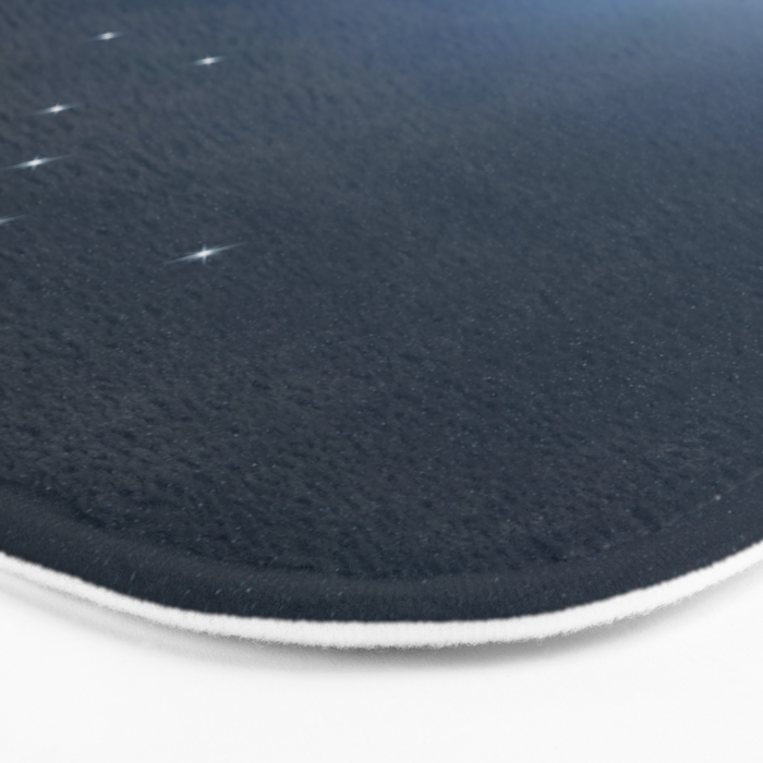 Big Dipper, Ursa Major star constellation, Night sky, Cluster of stars, Deep space Bath Mat Gallery Image 3