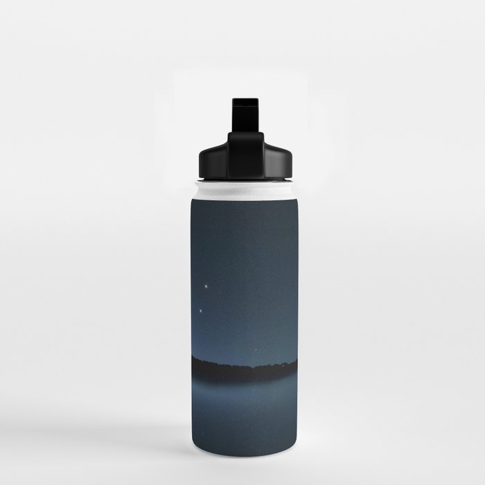 Big Dipper, Ursa Major star constellation, Night sky, Cluster of stars, Deep space Water Bottle Gallery Image 2