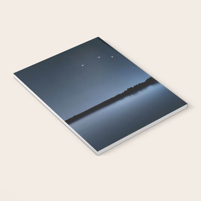 Big Dipper, Ursa Major star constellation, Night sky, Cluster of stars, Deep space Notebook Gallery Image 3
