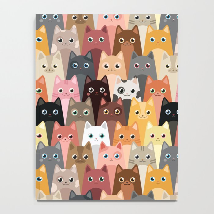 Cats Pattern Notebook Gallery Image 4
