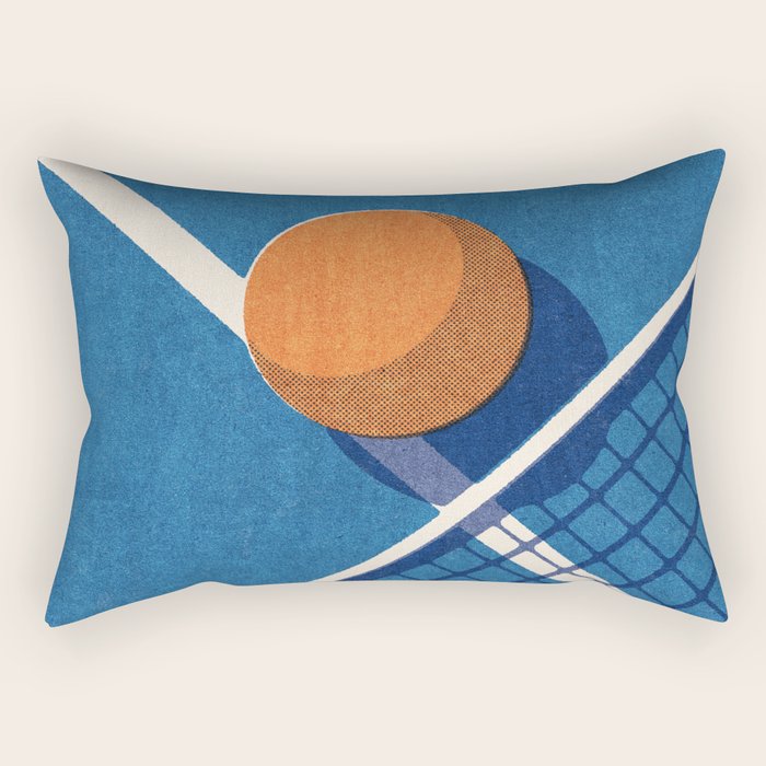 Balls / Table Tennis Ii Rectangular Pillow