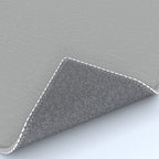 Quick Silver Gray Solid Color Plain Neutral Earth Tone  Rug Gallery Image 4