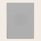 Quick Silver Gray Solid Color Plain Neutral Earth Tone  Notebook Gallery Image 4