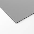 Quick Silver Gray Solid Color Plain Neutral Earth Tone  Welcome Mat Gallery Image 2