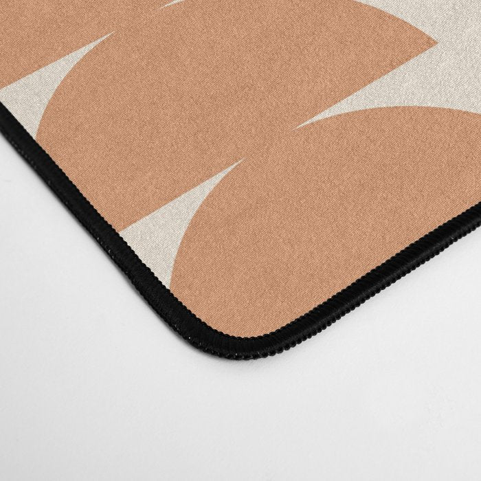 Maude Pattern XXIII Pantone Peach Fuzz Desk Mat Gallery Image 4